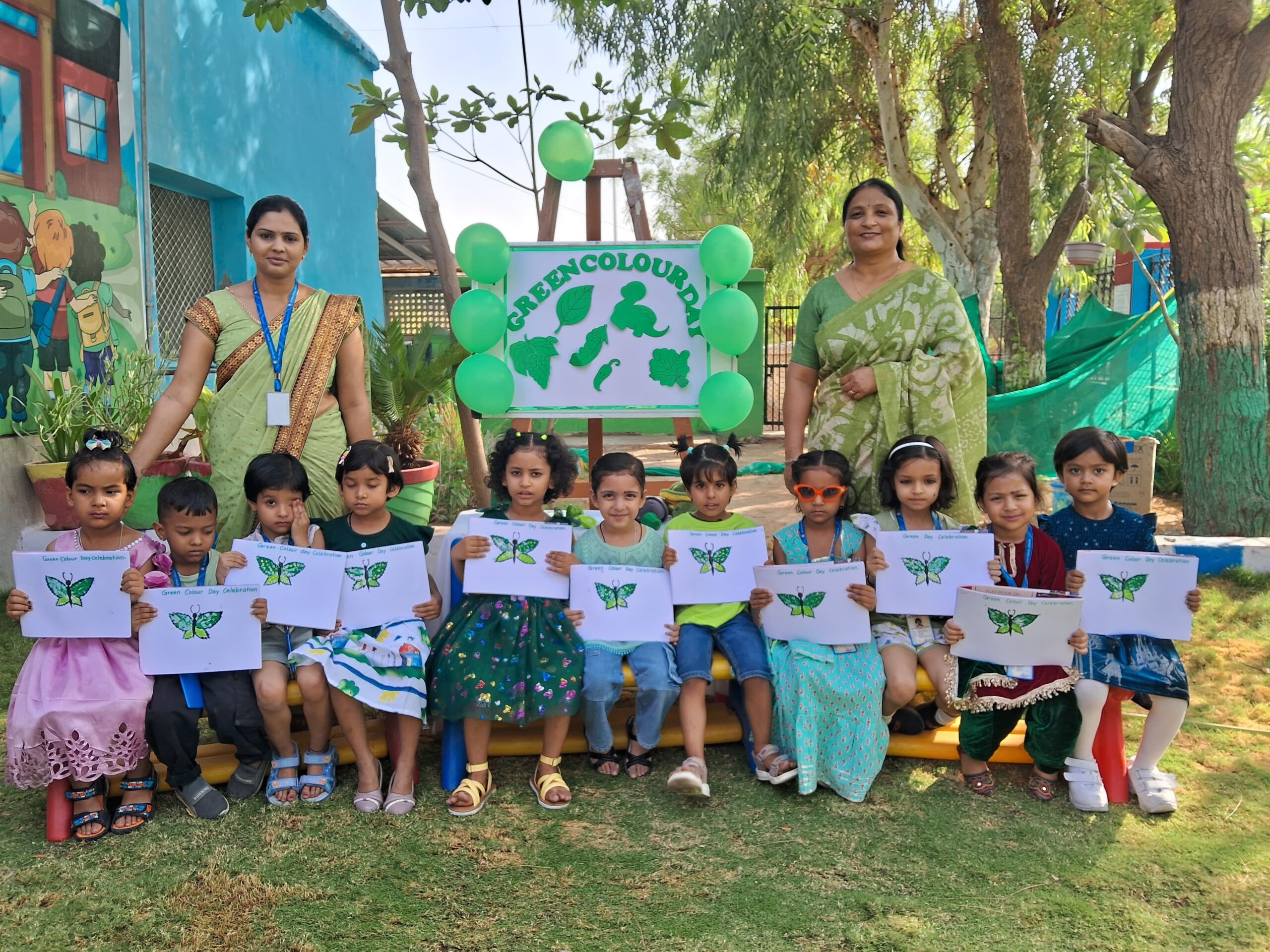 Green colour day celebration 30th April 25