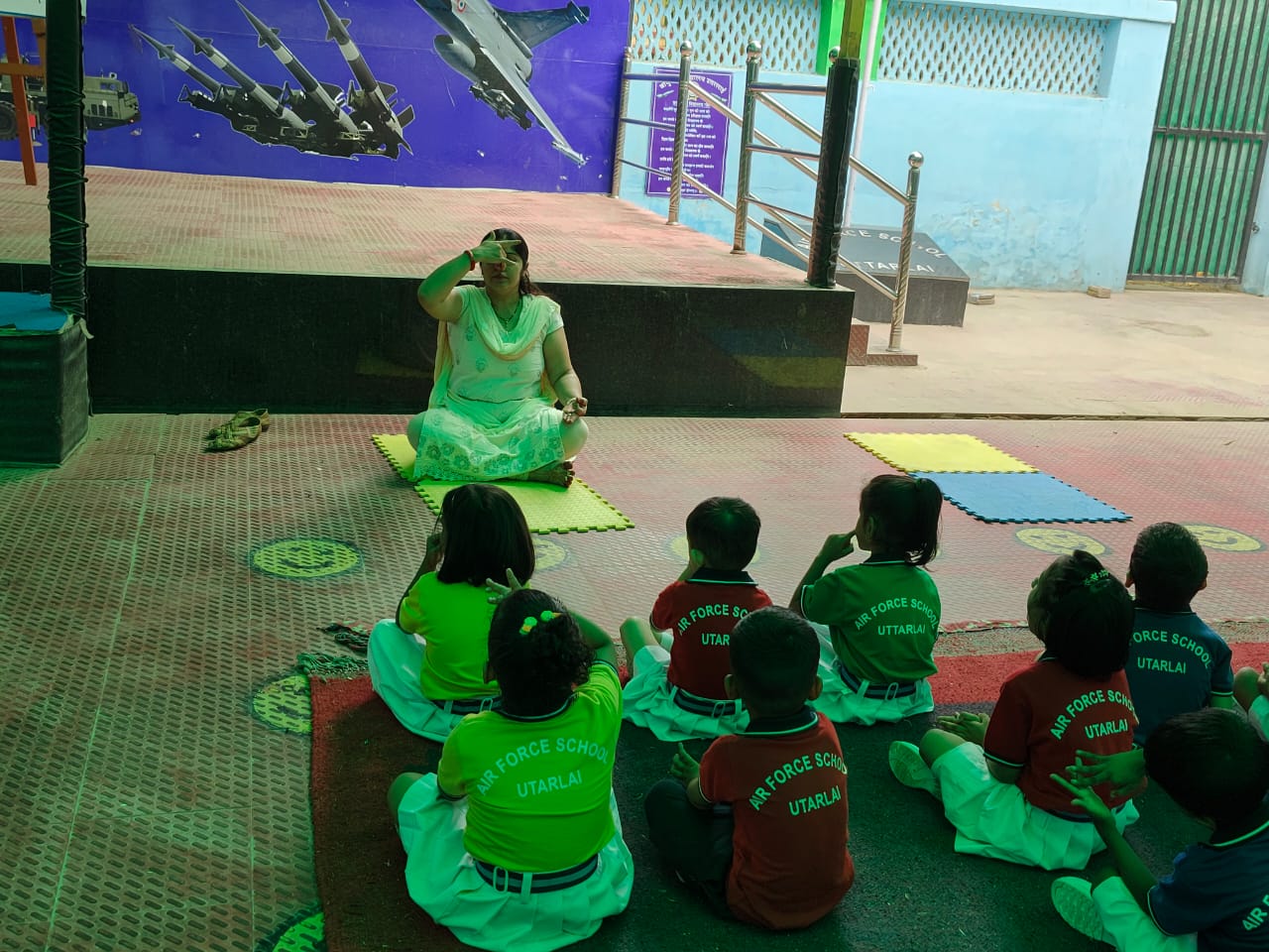 Yoga day celebration